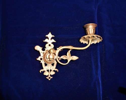 Single Arm Art Nouveau Wall/ Candle Scone 4