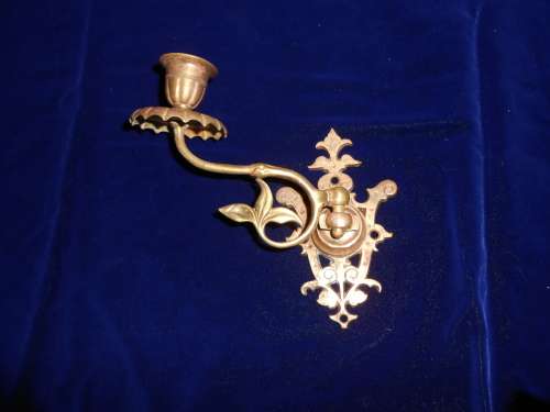 Single Arm Art Nouveau Wall/ Candle Scone 4