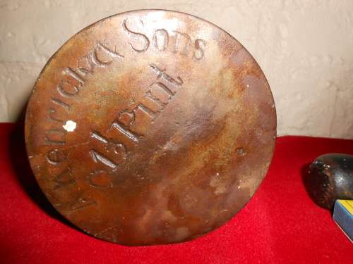 Kendrick and Sons Cast Iron Pestle and Mortar