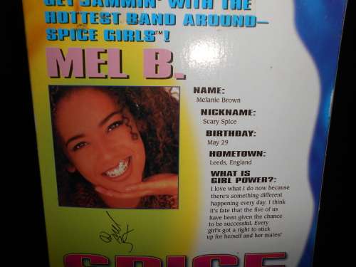 Vintage Collectable Spice Girls Doll Mel B