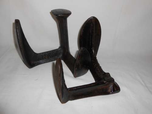 2 Antique Shoemakers Anvil