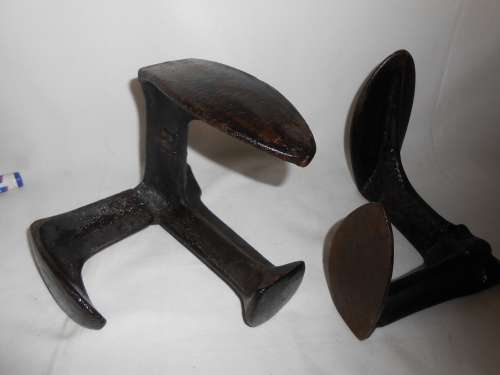 2 Antique Shoemakers Anvil