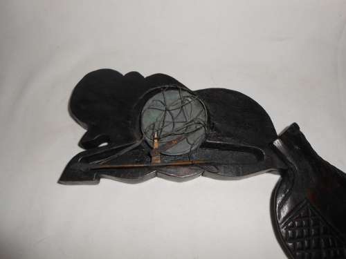 Antique Chinese Opium Scales in carved sliding case