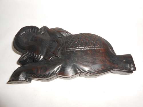 Antique Chinese Opium Scales in carved sliding case