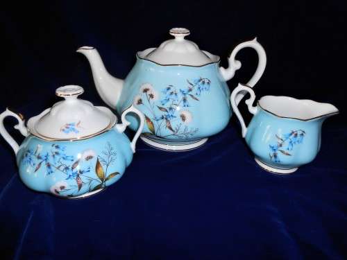 SALE Royal Albert Festival 3-Piece Tea Set. Still boxed
