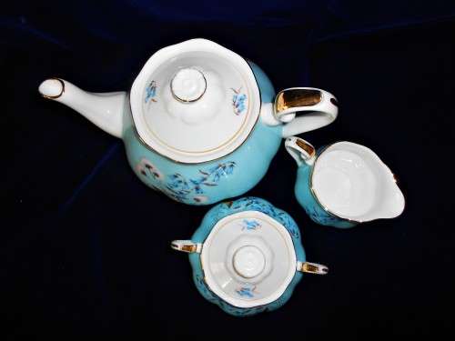 SALE Royal Albert Festival 3-Piece Tea Set. Still boxed
