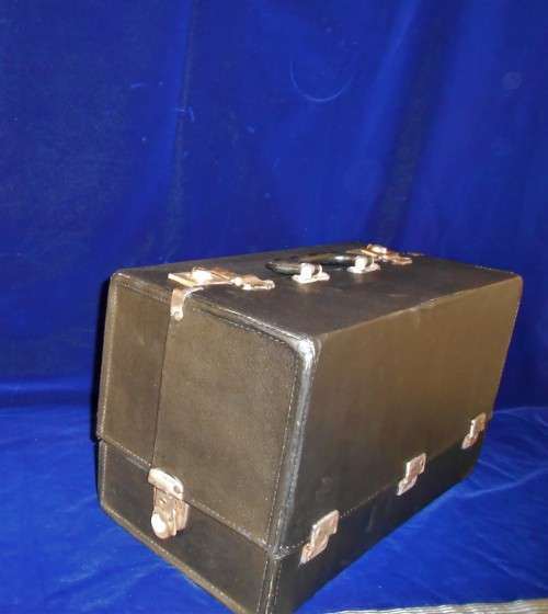 Vintage Cantilever/ Accordion Sewing/ crafts Case