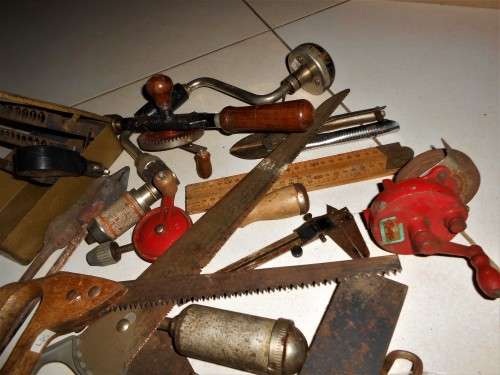 Joblot of 14 Vintage Tools