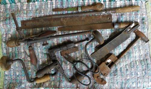 Joblot of 11 Vintage Tools