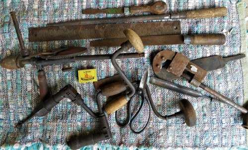 Joblot of 11 Vintage Tools