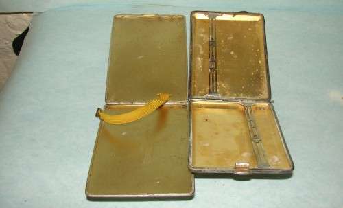 5 Vintage Cigarette Holders and  a Tabacco tin