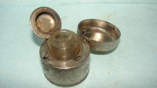 Victorian SP travelling inkwell