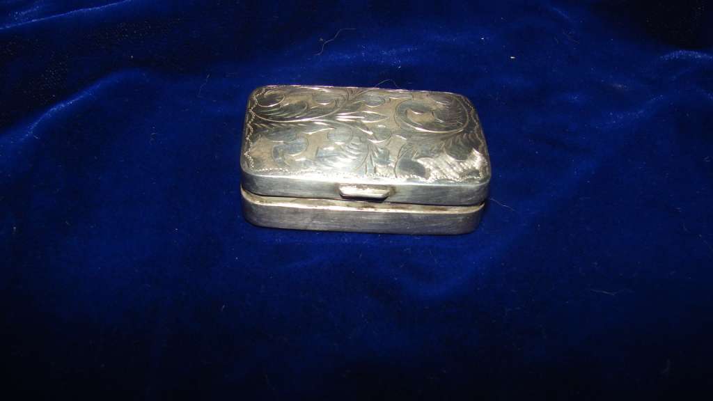 Silver Pillbox
