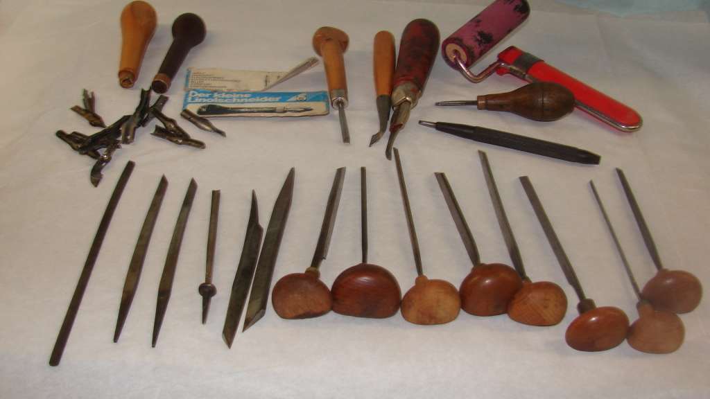 SALE Linoleum / Block Cutting Tools 37 Tools