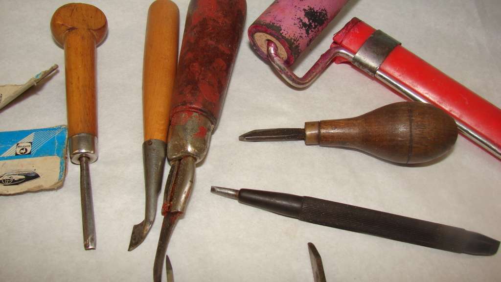 SALE Linoleum / Block Cutting Tools 37 Tools