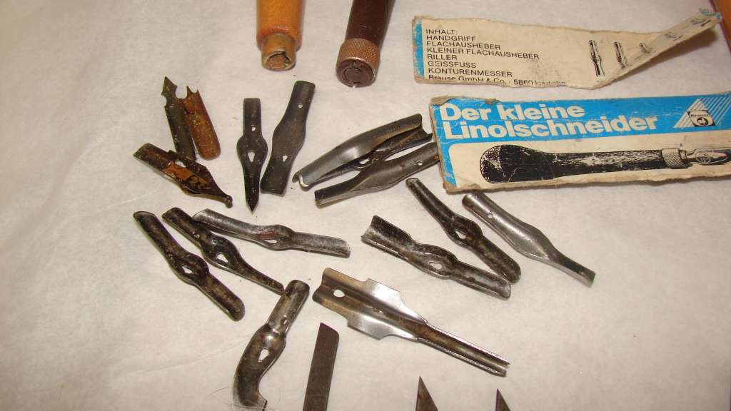 SALE Linoleum / Block Cutting Tools 37 Tools