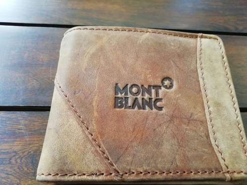 Mont Blanc Leather Wallet