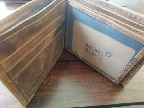 Mont Blanc Leather Wallet