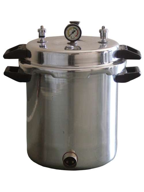 Autoclave Portable Aluminium Steam Sterilizer 220V Electric - 20l