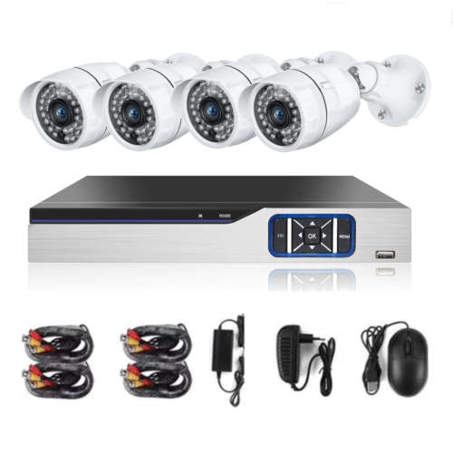 4CH CCTV Kit Full HD AHD 4 Security Camera System
