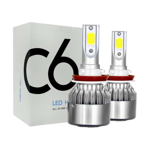 H8 C6 LED CAR HEADLIGHT CONVERSION KIT