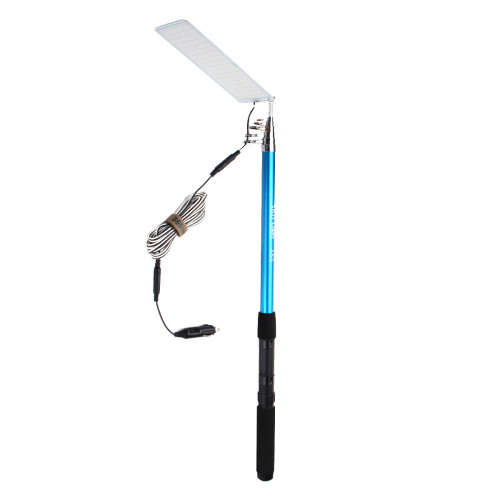 5M TELESCOPIC LED FISHING ROD CAMPING FLOOD LIGHT 500W