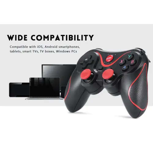 X3 GEN GAME BLUETOOTH WIRELESS GAMEPAD VR CONTROLLER FOR ANDROID SMARTPHONE + WINDOWS PC & TV BOX