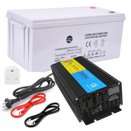BACKUP BATTERY & INVERTER SYSTEM For Home Emergency Power Loadshedding Kit