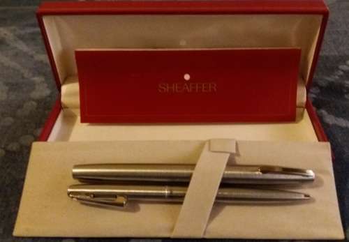 SHEAFFER | 444 | TRIUMPH | WHITE DOT SERIES | FOUNTAIN PEN SET | IN BOX!
