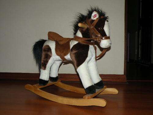 Cute Rocking Horse with the sound. AS NEW