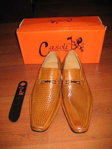 Original CASOLI genuine leather men's shoes. ITALY.