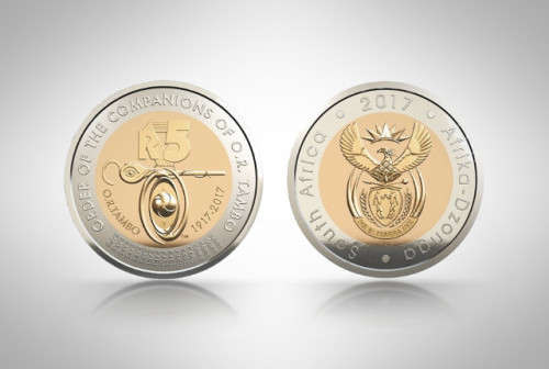 RARE New R5 Coin Commemorating O.R Tambo - UNCIRCULATED COINS NOW AVAILABLE