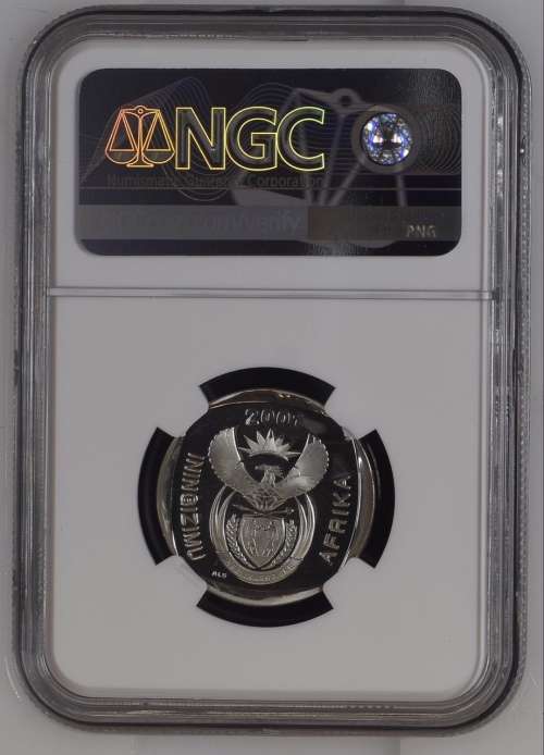 VERY SCARCE OOM PAUL MINT ERROR - 2001 CW R5 GRADED PL67UC CLASHED DIES