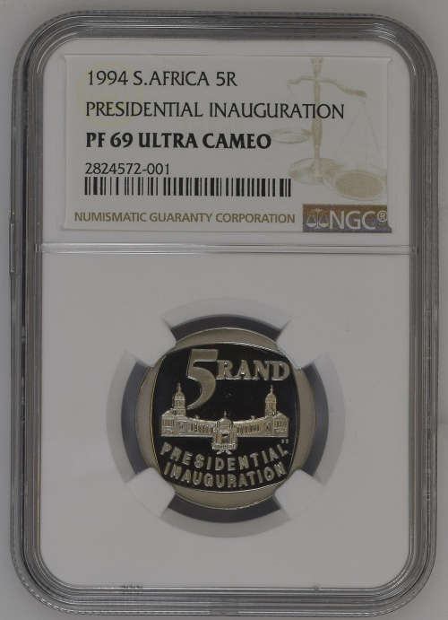 1994 South Africa Presidential Inauguration PF69UC
