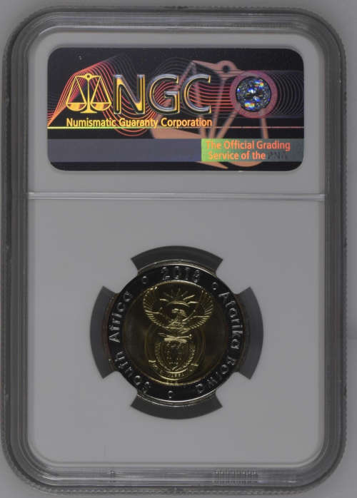 FINEST KNOWN - MS69 - 2018 Mandela 100th Birthday Commemorative R5 Coins NGC Graded - Early Releases