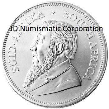 FIRST ON BOB - 2018 South Africa 1 oz Silver Krugerrand BU