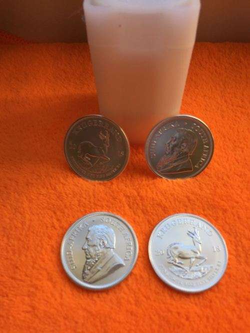 FIRST ON BOB - 2018 South Africa 1 oz Silver Krugerrand BU