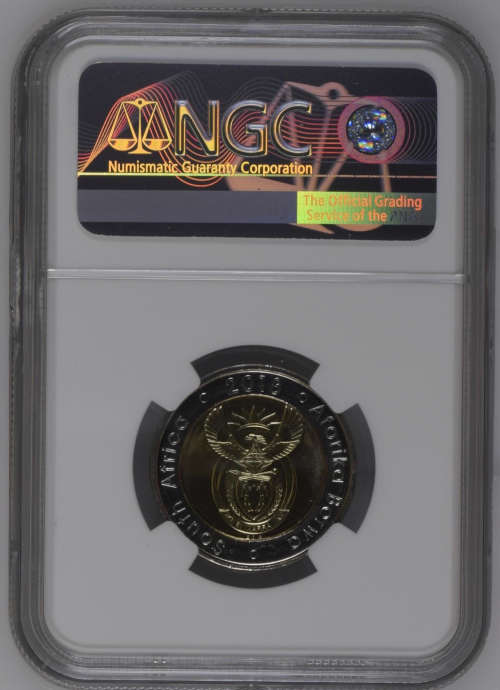 MS67 - Mandela Birthday Coins 2018 With a Free Gift