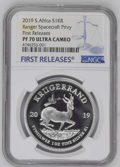 HOT  - 2019  Silver R2 POLYMER PUTTY & RANGER PRIVY PF70UC - FIRST RELEASES SET