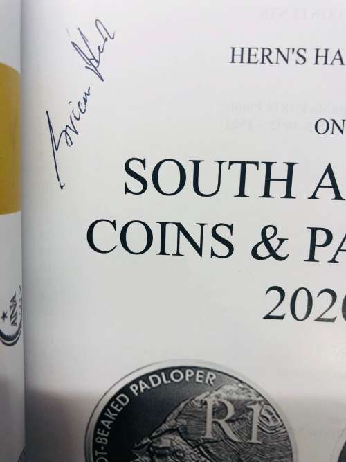 New 2020 Herns Handbook on Coins - Autographed by Brian Hern