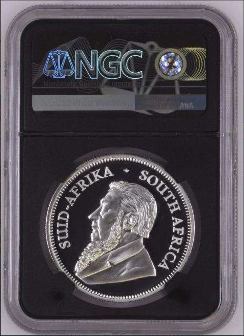 HOT FROM NGC - 2020 S.Africa Rhino Privy - ER Big 5 & Krugerrand PF69UC S1KR