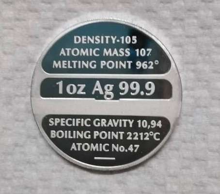 HOT  -  99.9 Silver Big Five 1oz