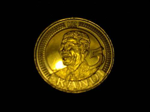 BRAND NEW MANDELA 90th Birthday R5 Coin UNC - OUT OF BAG - BRAND NEW