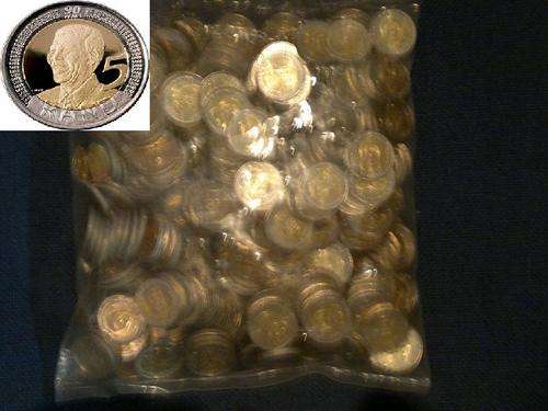 LAST SPECIAL - Mandela 90th Birthday R5 coins. Get a sealed bag of 400 coins while still avaliable!!