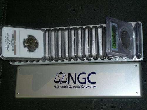 NGC & PCGS Silver Storage Case for 20 Coins