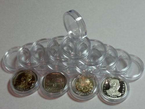 Brand New Coin Capsules for your Mandela R5 & SARB R5 - Exact same as the Oom Paul R5 Coin Capsule