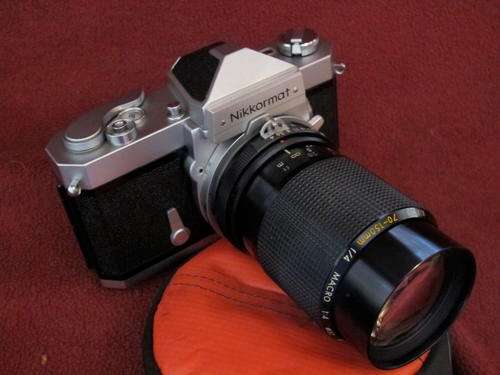 Nikon Nikkormat FTN with 70-150mm Ai lens**Nice**