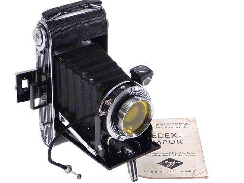 Agfa Speedex-Compur 6x9 "Art Deco" Folder***Excellent and Working***