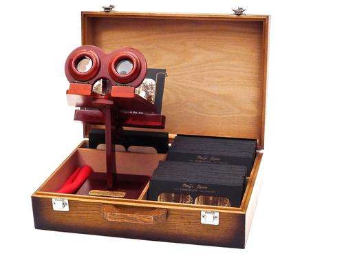 Steretta Scope W-DX with 113 Stereo Cards***Hand Made Limited Edition 1983,#200***