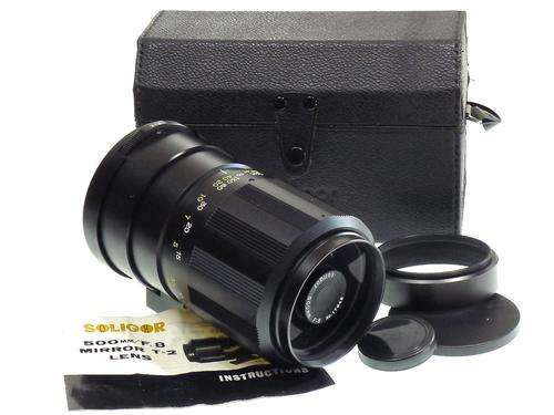 Nikon F/Soligor 500mm f/8 Mirror Lens***Near Mint***